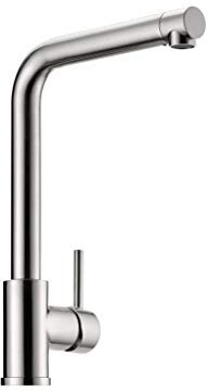 LINEA Arco 1 Armatur/Edelstahlfinish/Festauslauf/Niederdruck