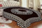 Bavary Medusa Tagesdecke Bettdecke 220 x 240 cm Coffe Bettüberwurf Beidseitig Bestickt Hochwertig 100 % Baumwolle Decke wiegt 4,5 Kilo Edel und Elegant im Versac Style, 2141