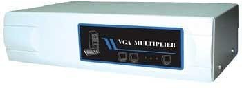LinXcel 2-Way VGA Multiplier Switch for 1 PC to 2 Monitor Display