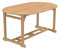 OUTLIV. Takoma Ausziehbarer Gartentisch Oval 160/220x100 cm mit Gestell und Tischplatte aus Teakholz…