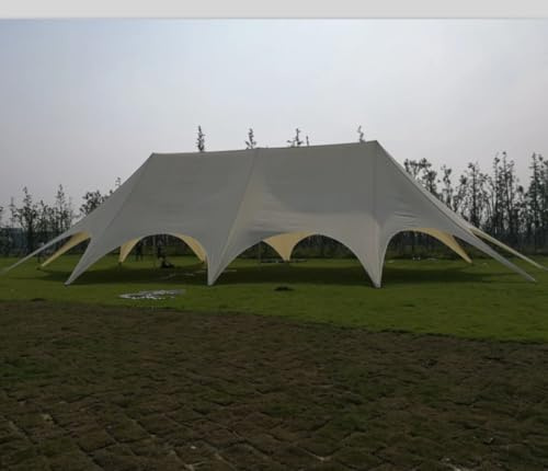 Commercial Wedding Event Beach Stage Patio Party Triple Star Stretch Tent (Size: 45x25x16ft.)