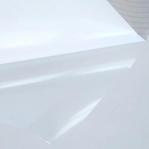 LaCheery 17.7x276 Clear Wall Protector Contact Paper for Walls Glossy Clear Self Adhesive Wallpaper Peel and Stick Vinyl Removable Wall Paper Furniture Kitchen Backsplash Protective Transparent Film