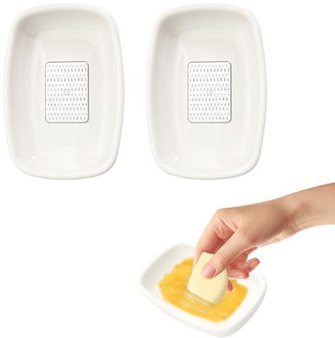 2 Pezzi Macina Zenzero, Grattugia Zenzero Multifunzione Manuale, Mini Grattugia 6.8 X 9.8 Cm, Aglio Grattugia, Strumento Macinare L'aglio, Adatto Per Zenzero, Aglio, Sedano, Carote e Altri Alimenti