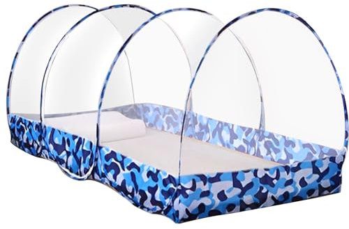 Schermate Tent Mesh - Scheda di apertura istantanea, reti portatili pieghevoli | Travel -baldacchino da viaggio leggero, protezione traspirante per gli insetti all'aperto, accessorio per camera da let