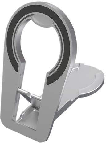 Générique Magnetisk ring, telefonstativ, dubbel sida slimmad grepphållare, kompakt smartphone-monteringstillbehör, mobilgrepp för fordon lastbilar gym reseanvändning, 3,74 x 2,36 x 0,2 tum