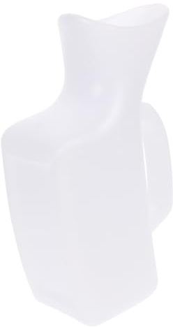 GETAJGHSD Botella de Orina Transparente de Gran Capacidad 1000 Ml para Mujeres, Urinario Portátil Tapa para Uso en Viajes y Cuidado en Casa