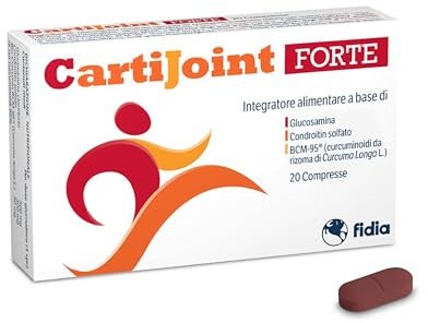Fidia Farmaceutici - Carti Joint Forte Integratore per Articolazioni 20 Compresse - 931590576