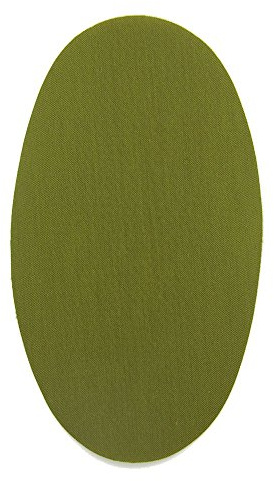 6 Khaki Iron-On Fabric Repair Patches – Knee & Elbow Patches for Clothes, Trousers, Jackets, Sweaters & Shirts, 16 x 10 cm