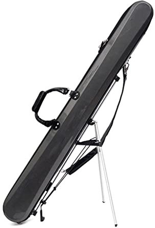 130 cm Angeltasche, 3 kg, Anti-Drop-Angelrucksack, stoßfestes PC-Material, wasserdicht (D 130 cm, DREI Etagen)
