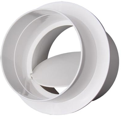 Folpus de Tirage de Tuyau, Ventilateur D'extraction, étanche, Scellé, Robuste, Clapet Anti-retour pour Applications Domestiques, 120mm