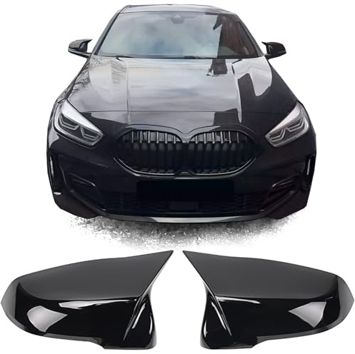 Austausch Spiegelkappen Schwarz Glanz passt für BMW F40 F52 X1 F48 X2 F39 Z4 G29