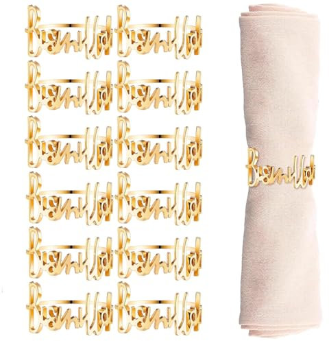 SURALIN Portatovaglioli,Anelli Portatovaglioli,Anelli perTovaglioli da Tavola