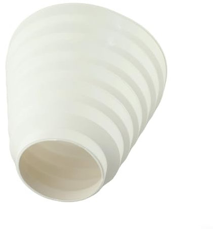 Tubo reductor de conducto redondo, conector de tubo de ventilador, plástico ABS, Conector de Tubería Reductora para Ventilador de Extracción