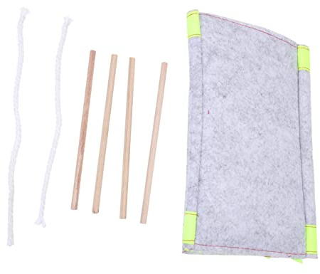 Toyvian Nido De Conejo para Mascotas Casa Cálida para Hámster Cama De Invierno para Conejos para Pequeños Roedores como Hámster Cobaya y Rata