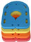 Schwimmbrett Rehabilitation Auftriebshilfe Halsschwimmkragen 550x400x38mm NEU (BLAU)