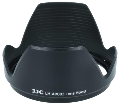vhbw plast motljusskydd stänkskydd solskydd svart lämplig för glas Tamron B003 18–270 mm f / 3,5–6,3 Di II VC LD
