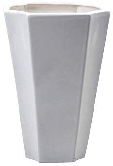 JKJZSALJ Macetero Maceta Nórdica Maceta De Cerámica De Rejilla Europea Absorción Automática De Agua, Cerámica De Bambú De Espárragos Y Rábano Verde, Maceta De Espesamiento Interior Extra Grande