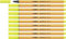 STABILO - Fineliner - point 88-10er Pack - Neonfarbe, leuchtfarbengelb