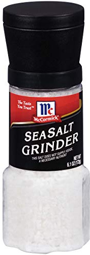 McCormick Sea Salt Grinder, 6.1 oz
