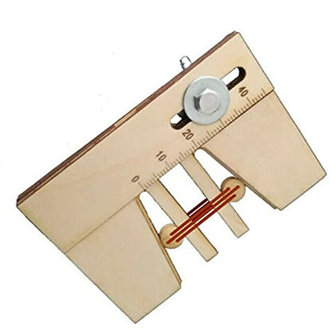 Fyearfly Attrezzo di ormeggio, Attrezzo di ormeggio ausiliario in Legno Dead Eyes per Kit Modello di Nave in Legno Attrezzi di ormeggio a Mano Regolabili per Modelli di Vela Classici in Legno