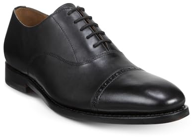 Allen Edmonds Men's Brady Cap Toe Oxford Oxford Black Leather 11 D