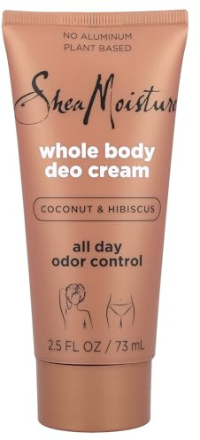 SHEA MOISTURE Coconut & Hibiscus Cream Deodorant, 2.5 FZ