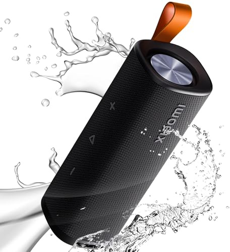 Xiaomi Altavoz Bluetooth portátil (30 W), sonido, estéreo inalámbrico verdadero, Bluetooth 5.4, IP68 impermeable, reproducción prolongada, color negro