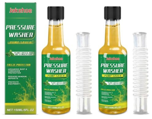 150ML Pressure Washer Pump Saver Pump Crankcase Oil Saver Advanced Rust And Corrosion Mineral Protection Agent Reduces Deposits