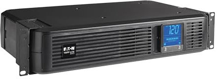 Tripp Lite SMART1500LCD 1500VA Rack Mount UPS Battery Backup, 900W, 8 Outlets, PWM Sine Wave, Short Depth 2U Rackmount UPS, AVR, LCD Screen