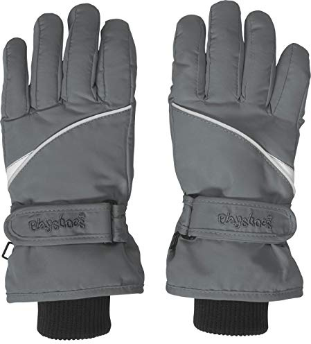 Playshoes barn unisex skidhandskar Thinsulate fingerhandskar med kardborrlås
