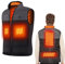 Heated Vest Heating Jacket with 3 Adjustable Temperature Electric USB Rechargeable Winter Thermal Vest Warm for Outdoor Camping Riding Hiking (Battery Pack Not Included) (M)
