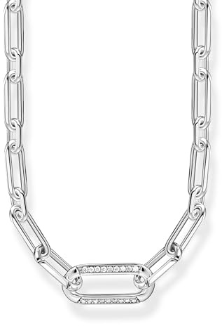THOMAS SABO Kette Glieder silber 925 Sterlingsilber, Geschwärzt
