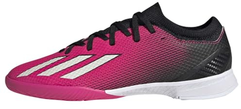 Adidas Unisex niños X Speedportal.3 Firm Ground Boots, Shock Pink/Zero Metalic/Core Black, 36 2/3 EU