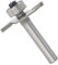 Scheibennutfräser, Schaft Nutfräser, 2 mm Hieb x 31 mm Durchmesser, für DIY CNC Graviermaschine Trimmmaschine Holzbearbeitung (Silber)