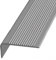 JUUBND Treppe Kantenband Treppenstufen, Treppenprofil, Treppenkante, Breite 3 x 7 cm, Treppenkantenschutz, rutschfeste Gummi-Treppenstufen für den Außenbereich-Gray||1.1m