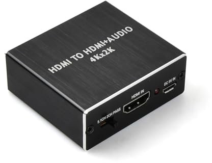 4K x 2K HDMI Audio Extractor Converter, HDMI Audio Splitter, Sound Extractor