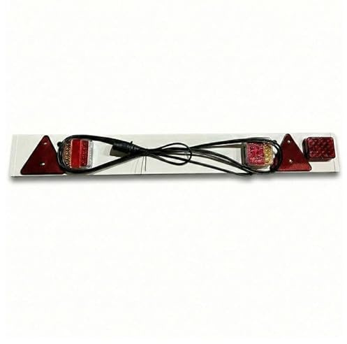 GEAR4GARAGE 4FT LED Trailer Board Lighting Rear Lamps Indicator 12V 5 Metres 7 Core Cable UK