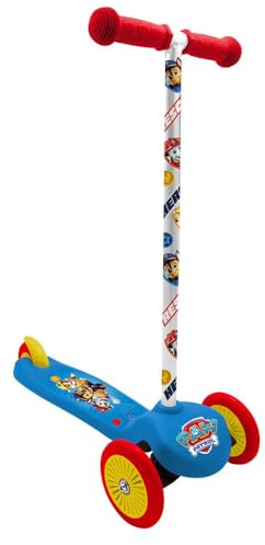 Paw Patrol Skye Stitch Spiderman 3-hjuls barnskoter, unisex sparkcykel för pojkar och flickor från 3 år, max. 20 kg 3-hjulsskoter (Paw Patrol)