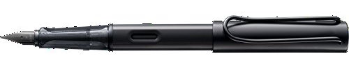 LAMY Al-Star Nero Penna stilografica con pennino 71: F (fine) EF (extra fein) nero