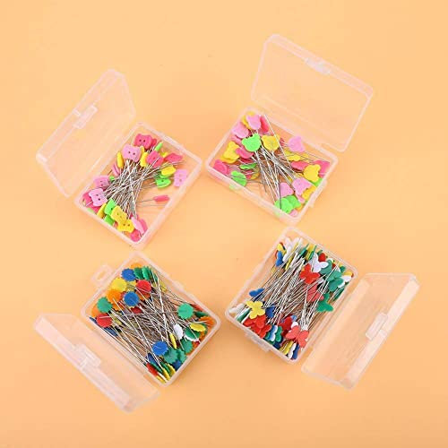 300pcs Facile D'insertion Filet Aiguille Outil De Piquage À Coudre Accessoires pour Couture À La Main(Type 1) Fleur Bouton Épinglettes Handcraft Materials Handcraft Materials Handcraft Materials