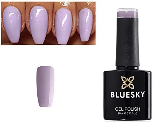 Bluesky GEL NAIL POLISH LILAC PEARL SPRING SUMMER COLOR XK22 Nail UV LED Soak Off 10ml