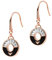 Emporio Armani Ohrringe Für Frauen Essential, Länge: 25mm, Größe Anhänger: 12X12mm Rose Gold Sterling Silber Ohrringe, EG3556221