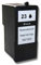 vhbw Tintenpatrone Schwarz als Ersatz für Lexmark 18C1523, 23A, 23XL, 23 (wiederaufgefüllt, 25ml)