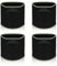DEANKEJI 4 Stück 11L Großes Pflanzentopf, Flower Pot, Durchmesser 25 × Hoch 22 cm Stofftöpfe, für Pflanzen Gemüse Tomaten Blumen