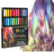 Rostblant Set 24 colori gesso per capelli, colore per capelli, set gesso per capelli, gesso per capelli per bambini, tintura temporanea per capelli, tintura per capelli, regalo gesso per capelli