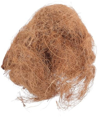 NULYLU Terriccio in Vaso Tritato di Cocco Biologico 100 g per Piante da Interno e Ortaggi, Fibra di Cocco per Giardinaggio Alta Ritenzione Idrica e Aerazione Ottimale per Radici Sane