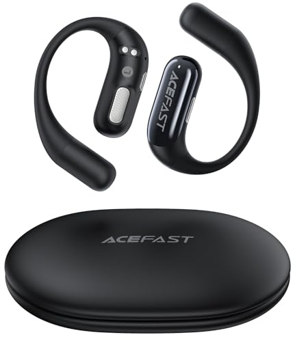 ACEFAST AceFit Air - Cuffie con orecchie aperte, ultra confortevoli, vestibilità aderente, suono potente, chiamate chiare, IP54, 36 ore di riproduzione