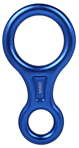 Figure 8 Descender Rappelling Gear Assurage Rocher Escalade Haute Résistance