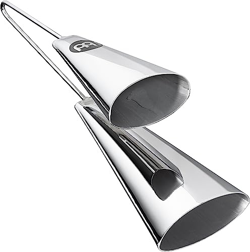 Meinl Percussion Traditional Style A-Go-Go - Mittelgroßes Schlaginstrument - Stahl, Verchromt (STABG3-CH)