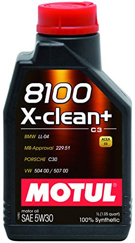 Olio motore Motul 8100 X-CLEAN+ 5W 30 LT. 1